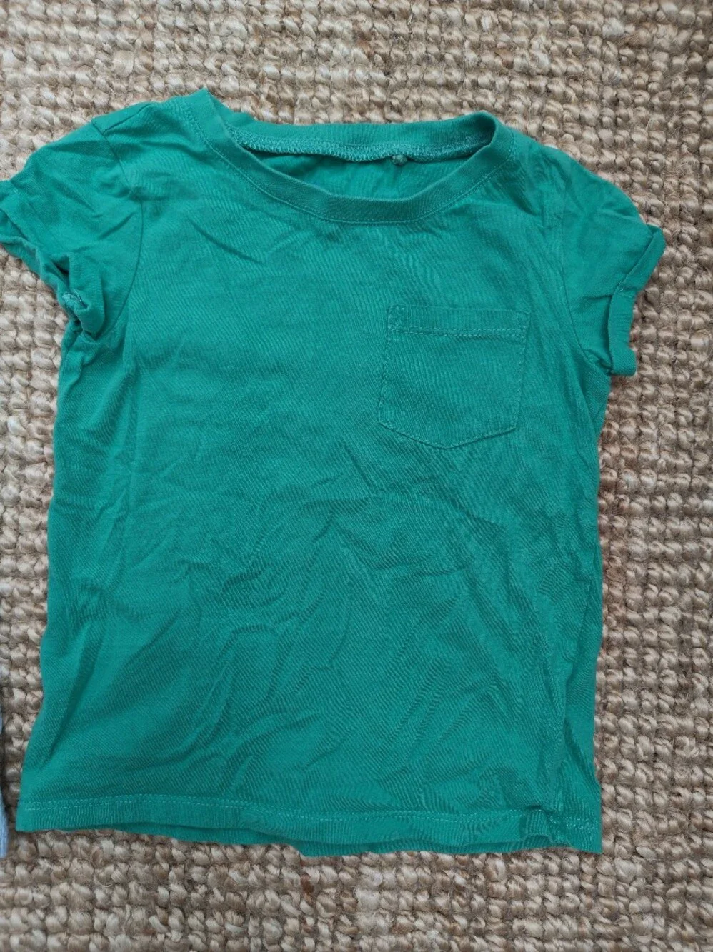 next Green Short Sleeve Pocket Tee + Blue Next Best Top - Picture 3 of 4